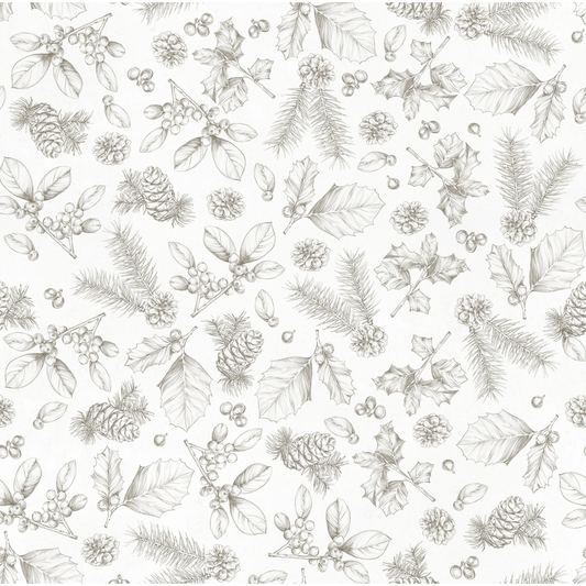 Feathered Festivities ~ Sketches ~ W120-009-001 White/Gray