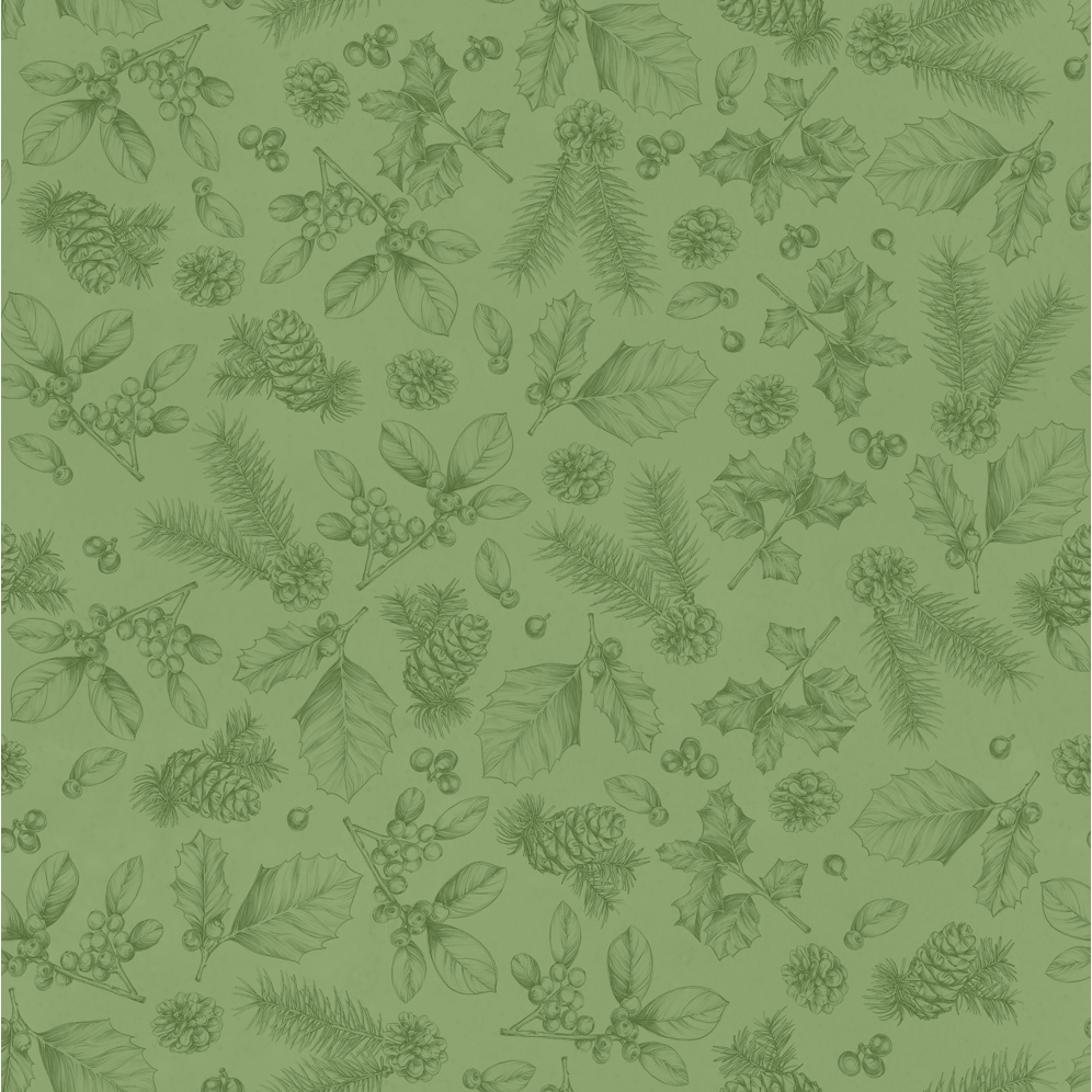 Feathered Festivities ~ Sketches ~ W120-009-650 Green