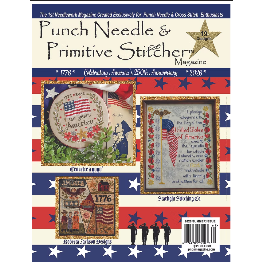 Punch Needle & Primitive Stitcher Magazine - Summer 2026