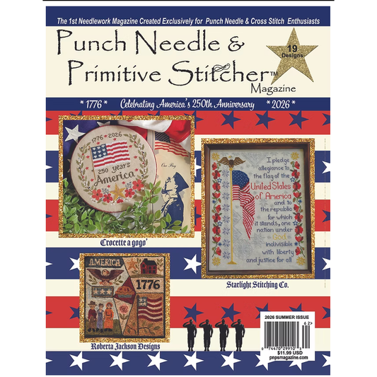 Punch Needle & Primitive Stitcher Magazine - Summer 2026