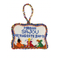 Sajou | Puffies Needlepoint Kit - Little Girls Embroidering