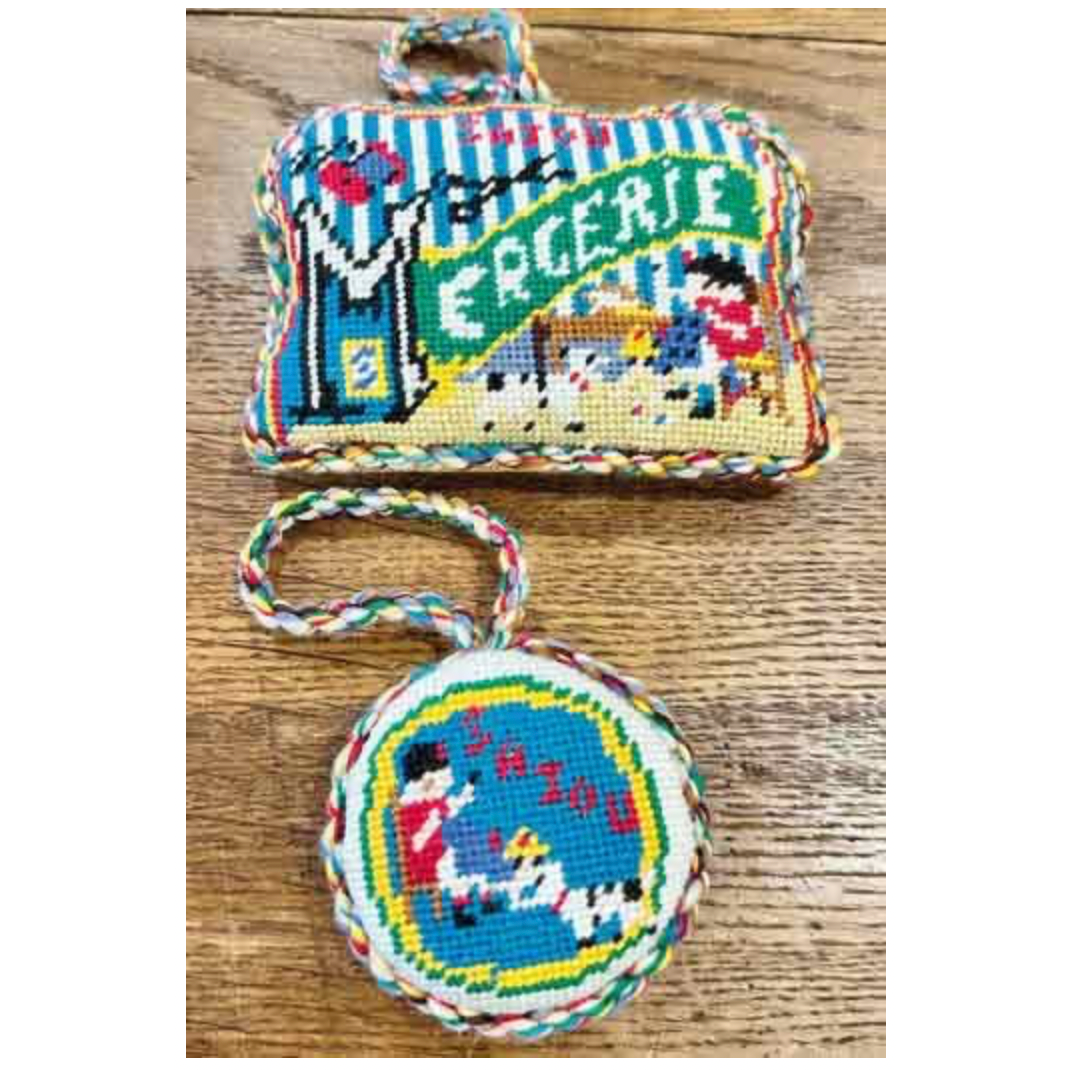 Sajou | Puffies Needlepoint Kit - Little Girl Repairing Her Doll