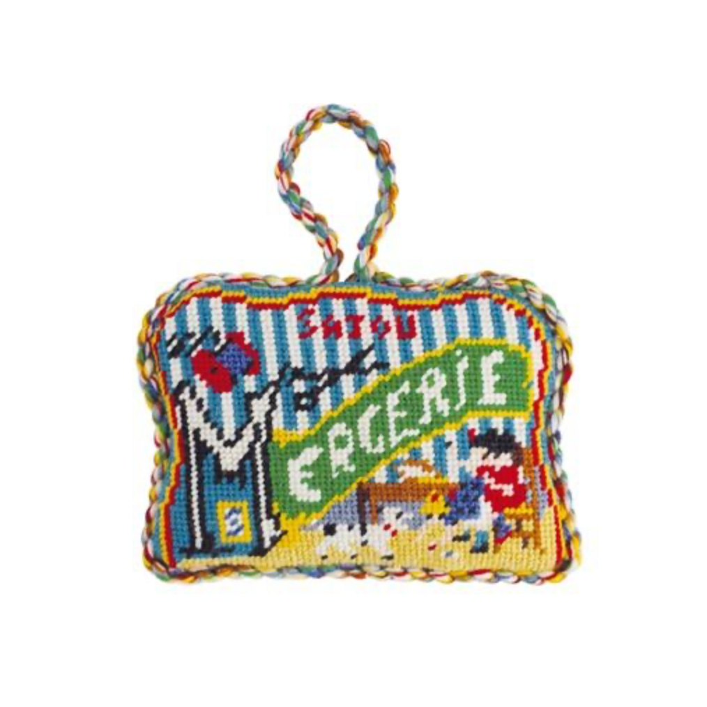Sajou | Puffies Needlepoint Kit - Little Girl Repairing Her Doll