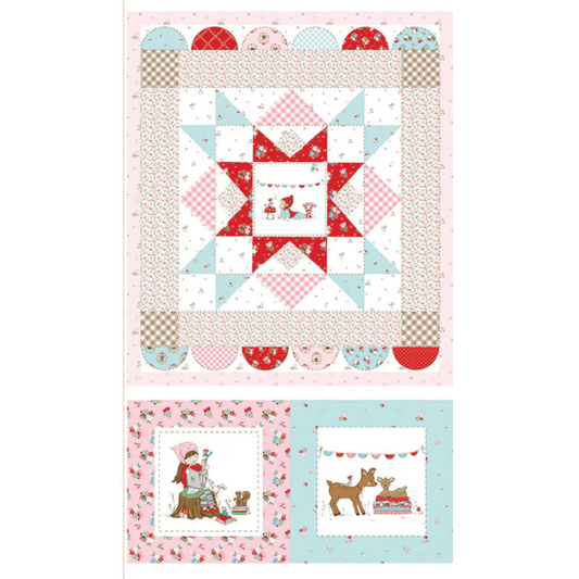 Whimsical Woodland ~ Wall Hanging and Pillow Panel ~ P17651-PANEL