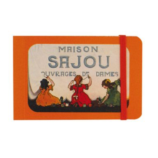Sajou Small Note Pad | Little Girls Embroidering