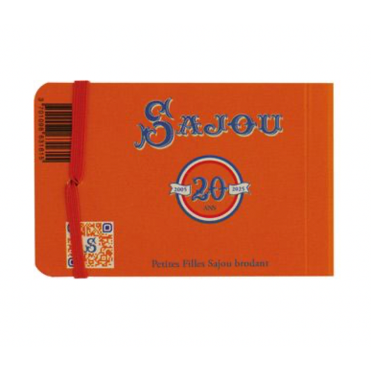 Sajou Small Note Pad | Little Girls Embroidering