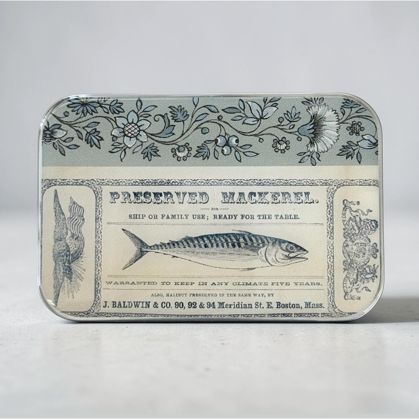 Tin Container with Magnet Large | Tinned Fish