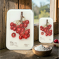 Tin Container with Magnet Large | Botanical Cherry