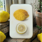 Tin Container with Magnet Large | Botanical Lemon
