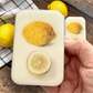 Tin Container with Magnet Large | Botanical Lemon