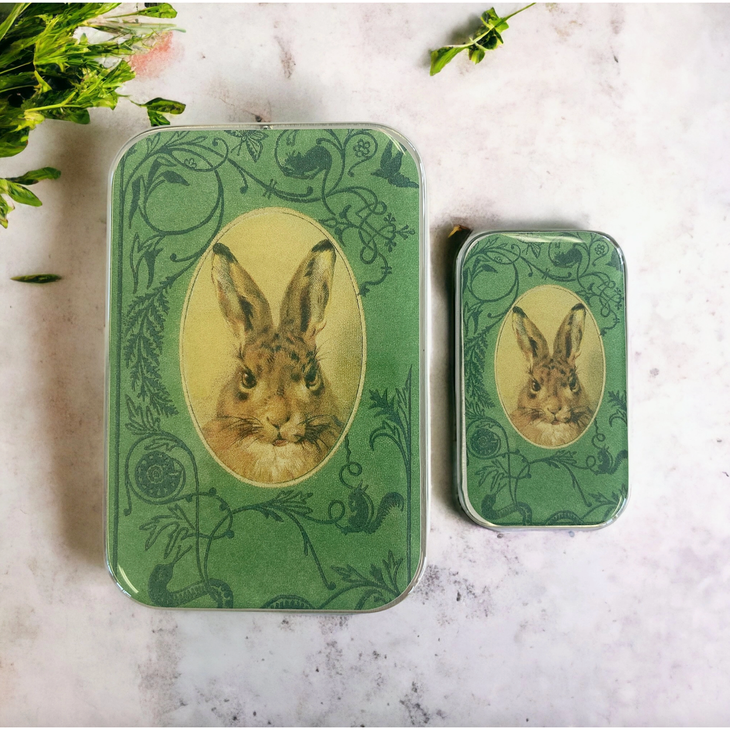 Tin Container Small  | Bunny