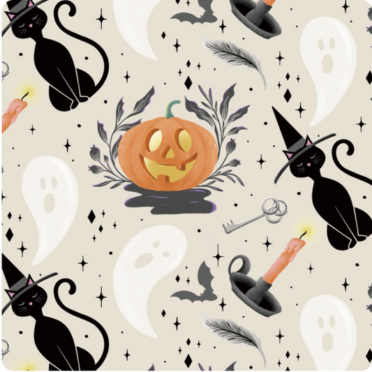 Hauntingly Yours ~ Halloween Icons ~ W125-003-072 Cream