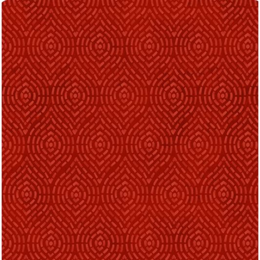 Feathered Festivities ~ Ovals ~ W120-010-360 Red