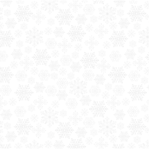 Feathered Festivities ~ Snowflakes ~ W120-011-001 White/Gray