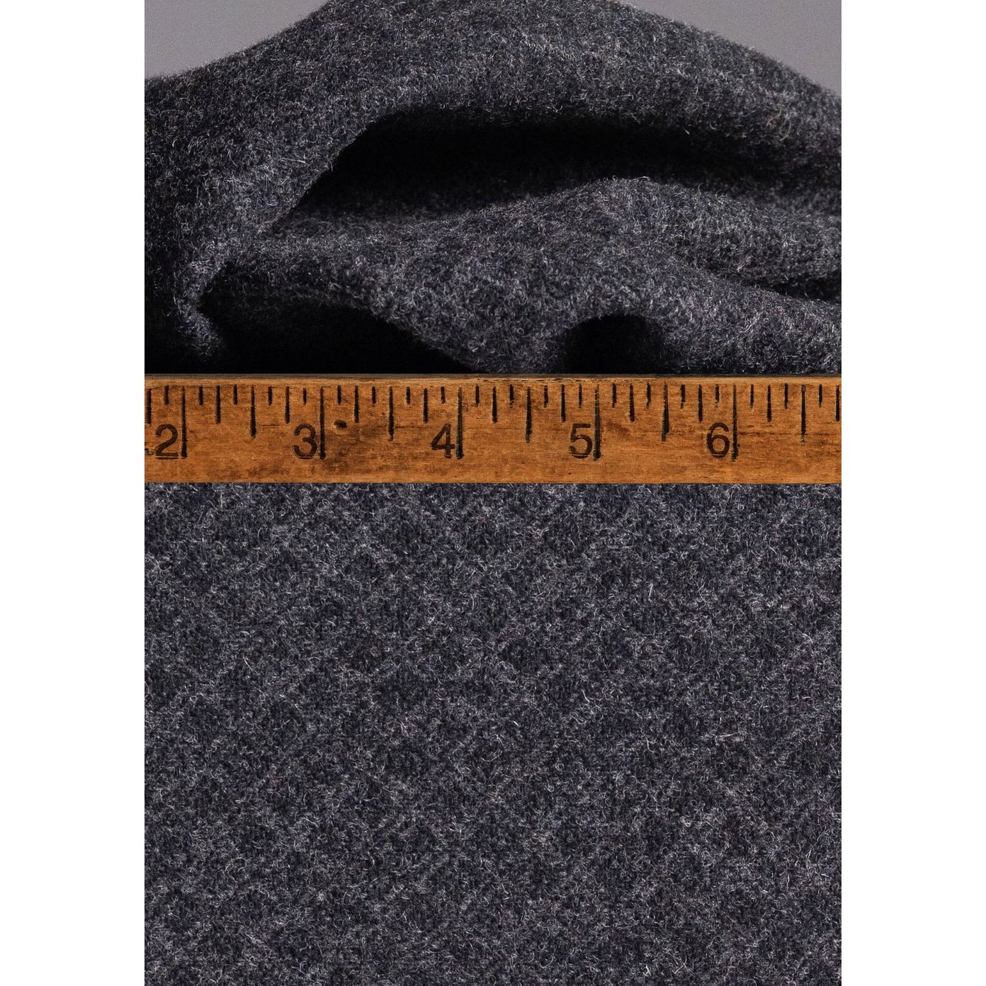 A Nimble Thimble ~ 256205 Black Criss Cross Wool Fabric