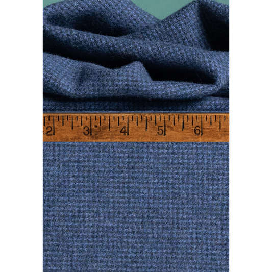 A Nimble Thimble ~ 255705 Admiral Blue Texture Wool Fabric