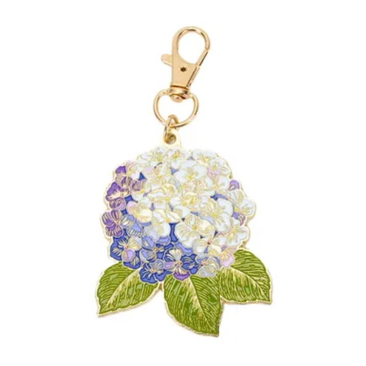 Jennifer Bosworth Hydrangea Enamel Charm Blue