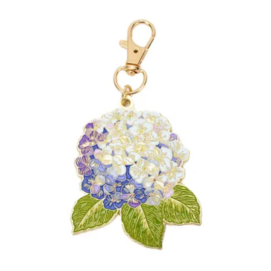 Jennifer Bosworth Hydrangea Enamel Charm Blue