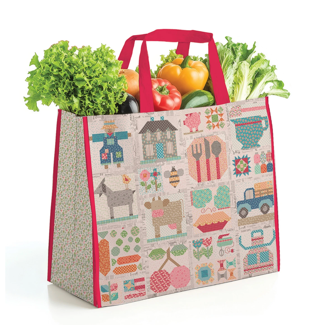 Lori Holt Farmer's Daughter Vinyl Tote # ST-46803