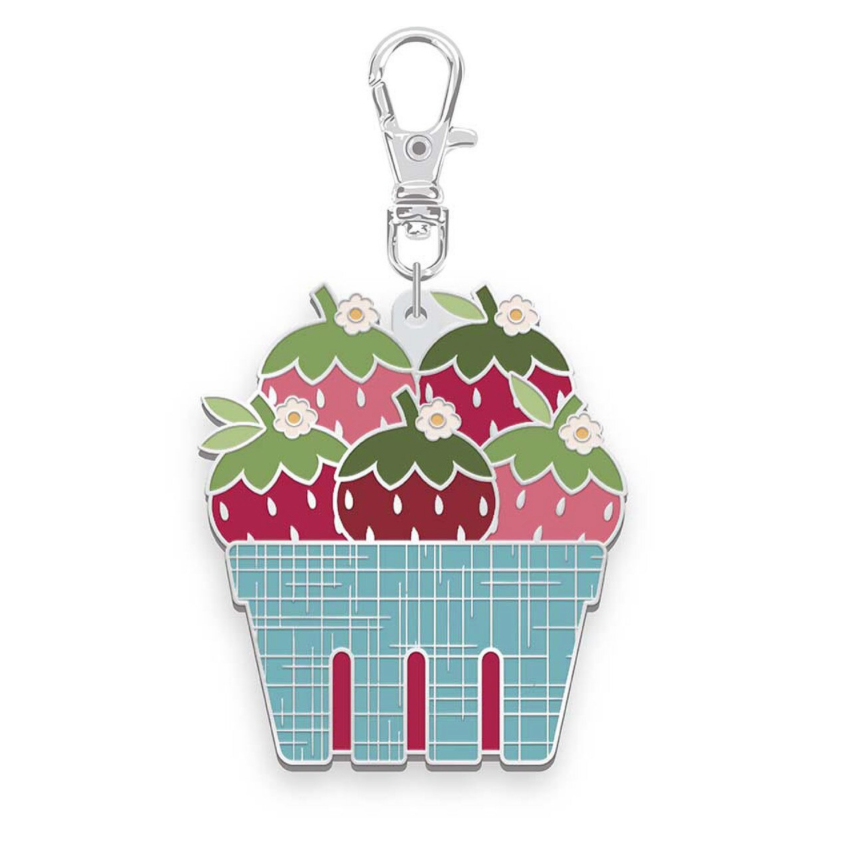 Lori Holt Farmer's Daughter Enamel Happy Charm™ Berry Basket