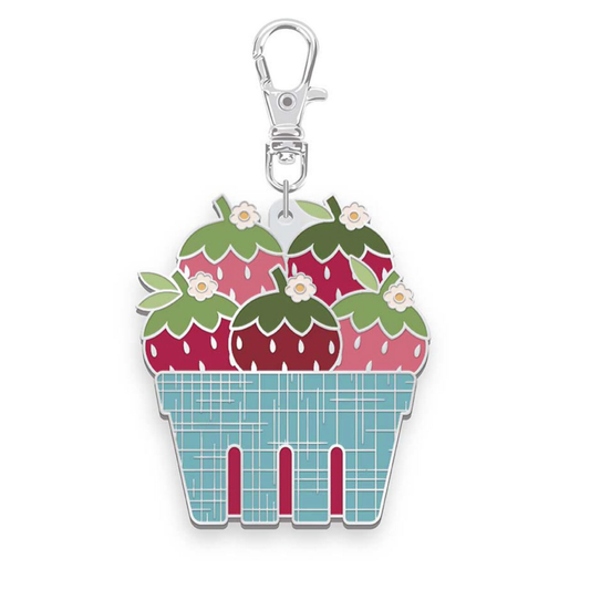 Lori Holt Farmer's Daughter Enamel Happy Charm™ Berry Basket