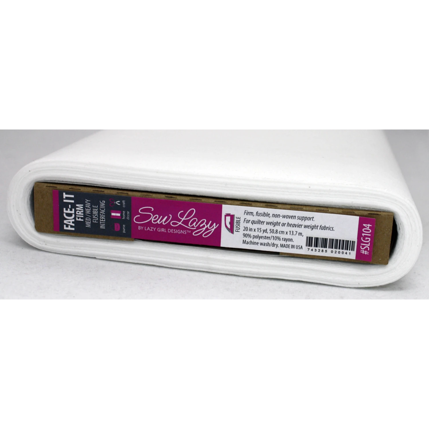Sew Lazy Face It Firm Fusible Interfacing
