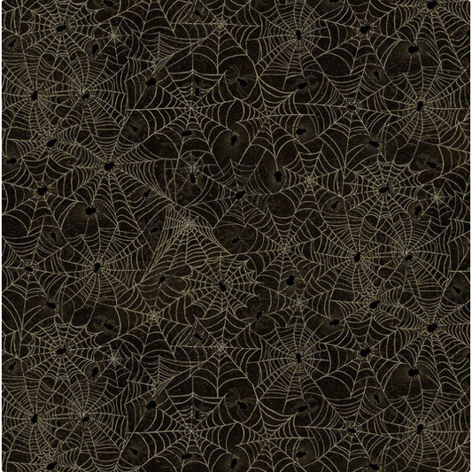 Scaredy Cats ~ Shadowy Spider Webs ~ WICKED-CD4239  CHARCOAL