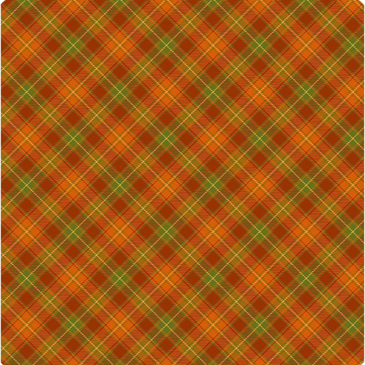 Give Thanks ~ Best Tartan Plaid Metalic ~ PLAID-CM4136  HARVEST