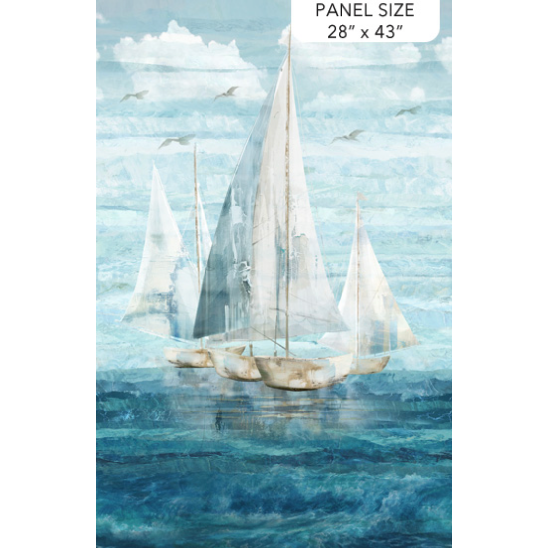 Smooth Sailing ~ Panel ~ DP28915-46 Dark Blue Multi