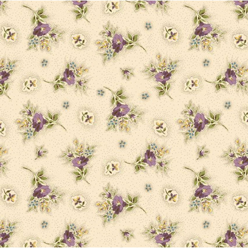 Timeless Stitches ~ Morning Glory ~ R602010D CREAM