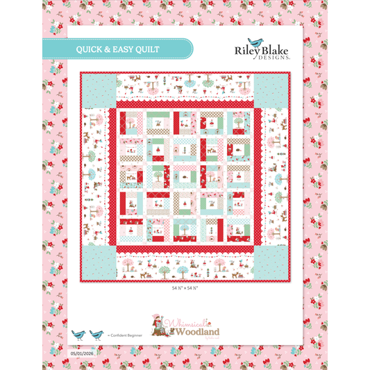 Whimsical Woodland ~ Quick and Easy Quilt Kit