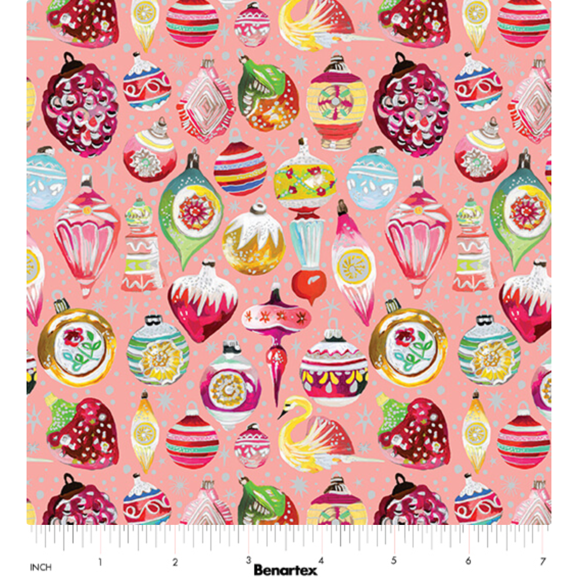 Magical Season ~ Vintgae Ornaments ~ 16725P-26 Peach Jam/Multi