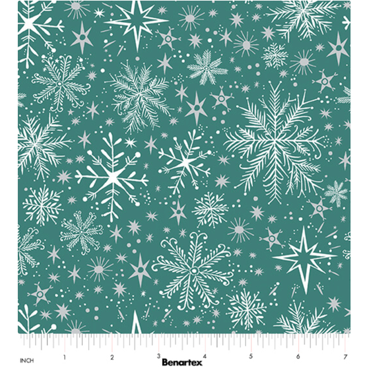 Magical Season ~ Snow Frost ~ 16727P-85 Teal