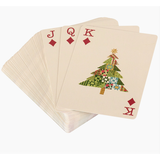 Christmas Quilt Playing Cards