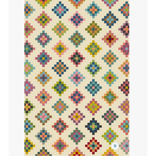 Laundry Basket Quilts | Kitchen Towel - Babcia Square