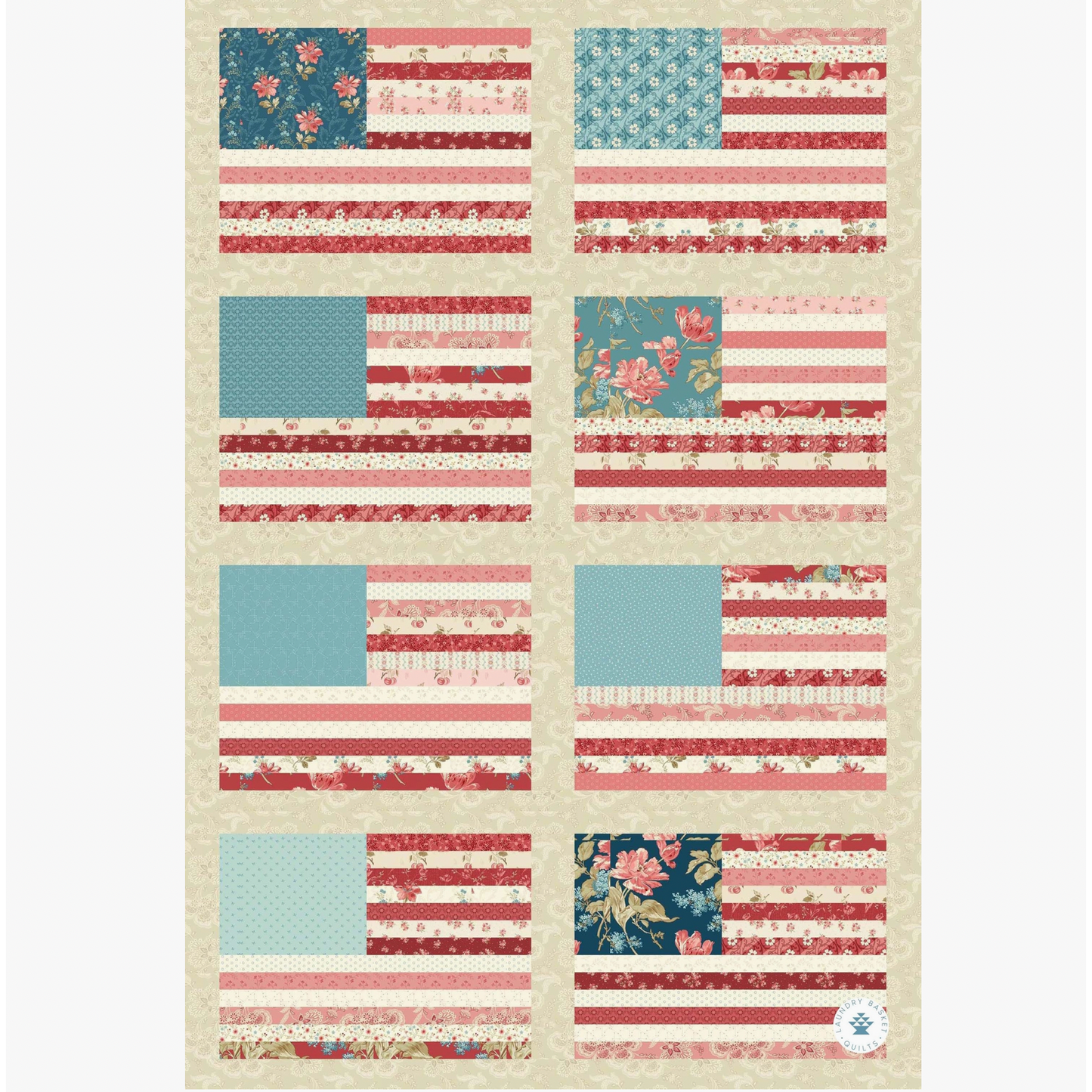 Laundry Basket Quilts | Kitchen Towel - Made in USA - Lighthouse