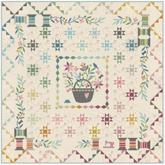Laundry Basket Quilts | Kitchen Towel - Sewing Basket