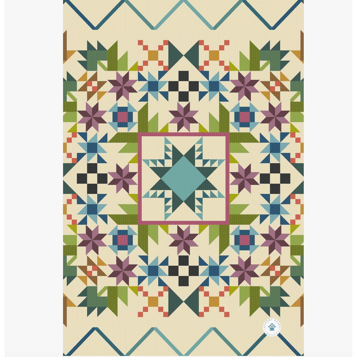 Laundry Basket Quilts | Kitchen Towel - Valley Ranch