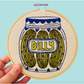 Hook, Line & Tinker | Pickles Complete Embroidery Kit