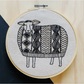 Hook, Line & Tinker | Sweater Weather Sheep Complete Embroidery Kit
