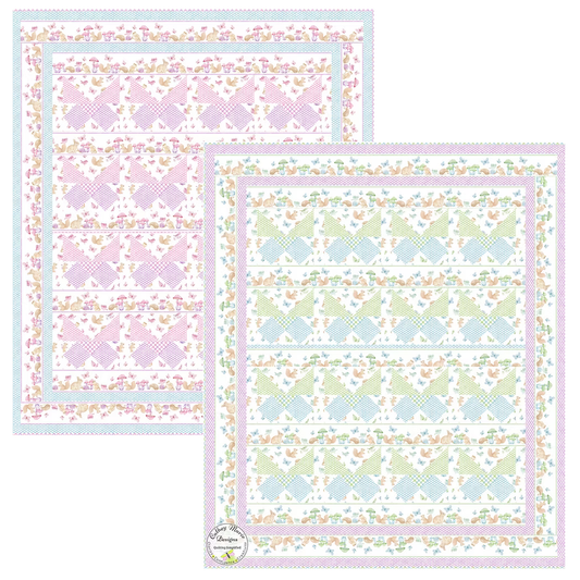 Cathey Marie Designs ~ All-A-Flutter Quilt Kit