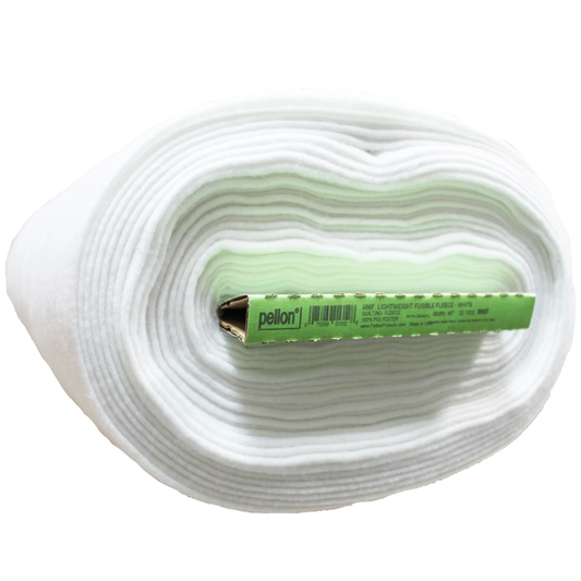 Pellon ~ Lightweight Fusible Fleece 45in x 20yds White