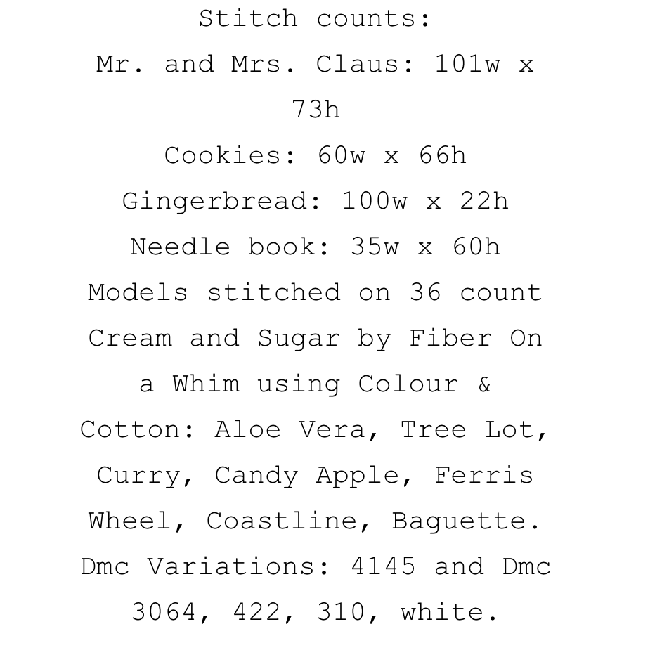Quaint Rose Needlearts | Gingerbread Thieves NM2026
