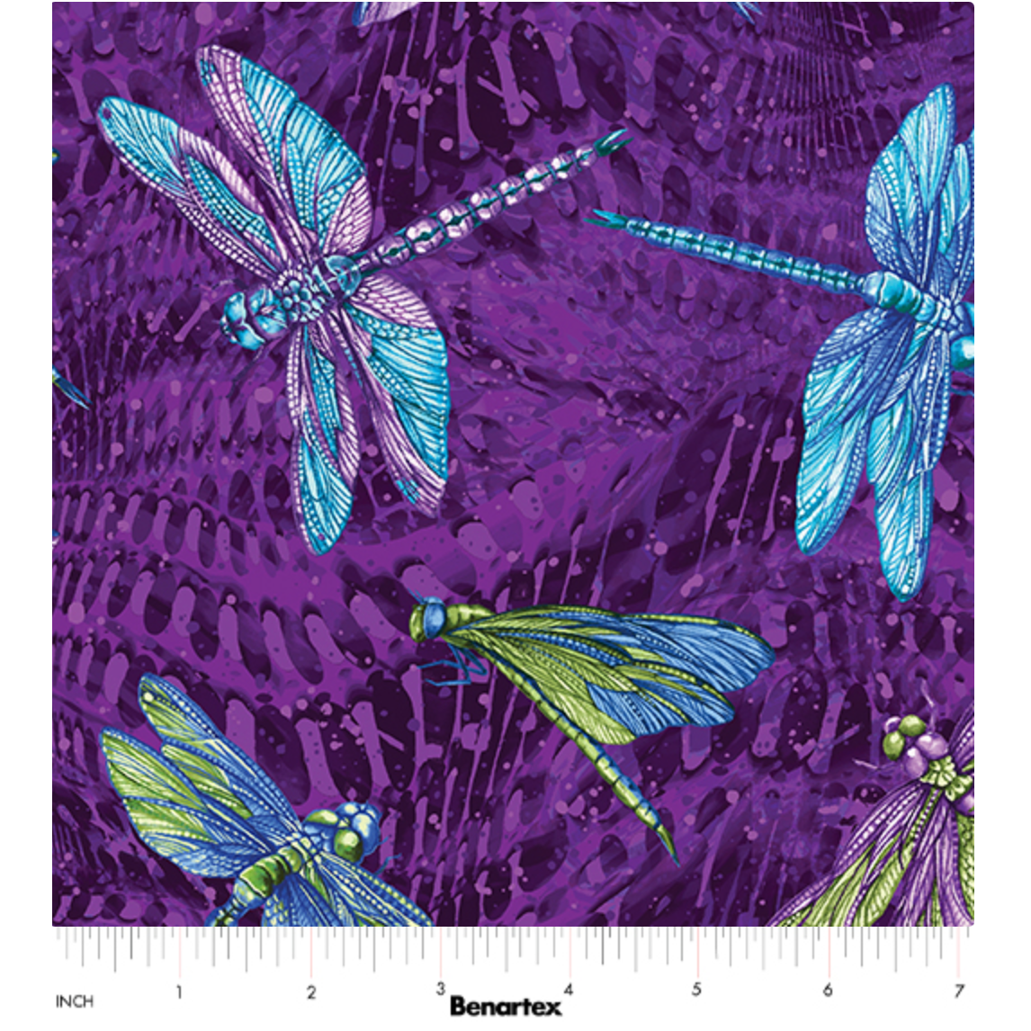 Dragonfly Wonder ~ Large Dragonfly ~ 16400P-64 Purple/Multi
