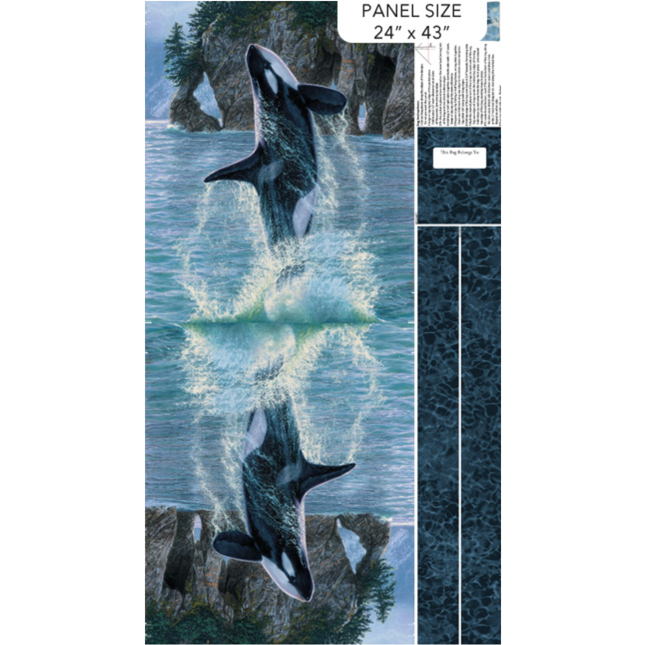 Voyage - Naturescapes ~ Tote Panel ~ C29123-48