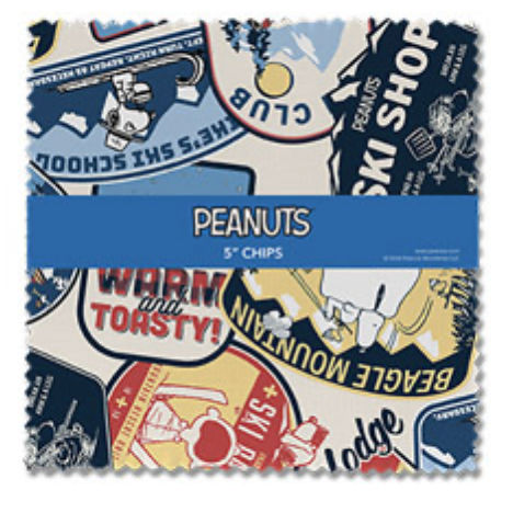 Peanuts ~ 5" Squares ~ C2PEANUTS42-10