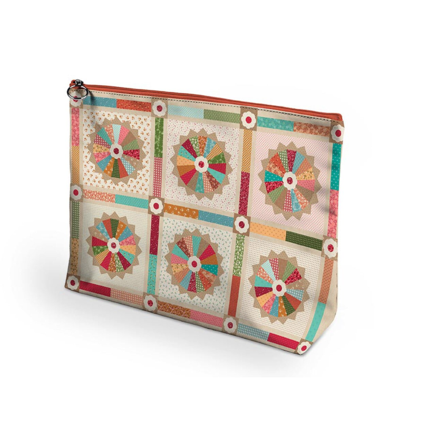 Lori Holt Baked With Love Vinyl Project Bag
