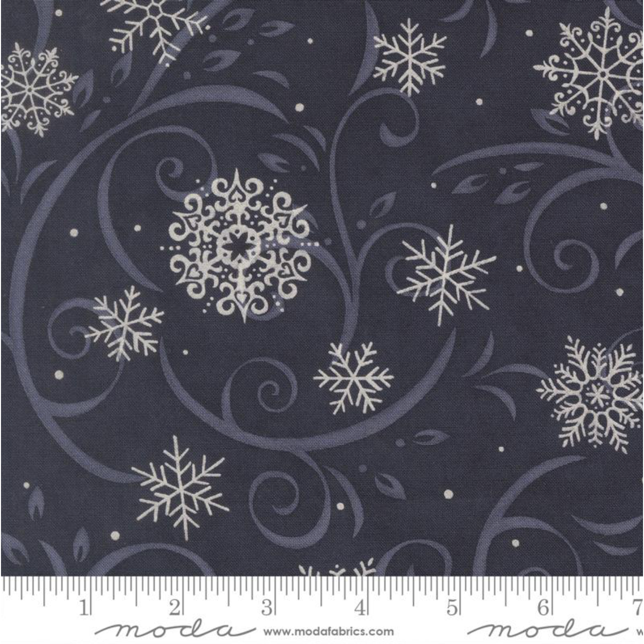 When Snow Falls ~ Swirling Snowflakes ~ 56172 13 Night Sky