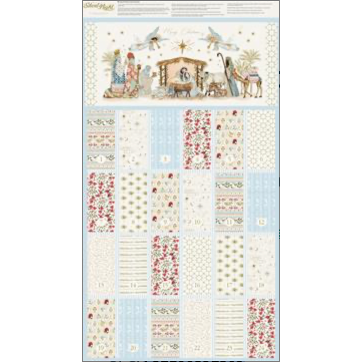 Silent Night ~ Advent Panel ~ 40058 11 Lamb