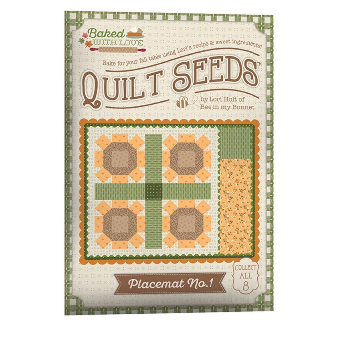 Lori Holt  Baked with Love Quilt Seeds™ Pattern ~ Placemat No. 1